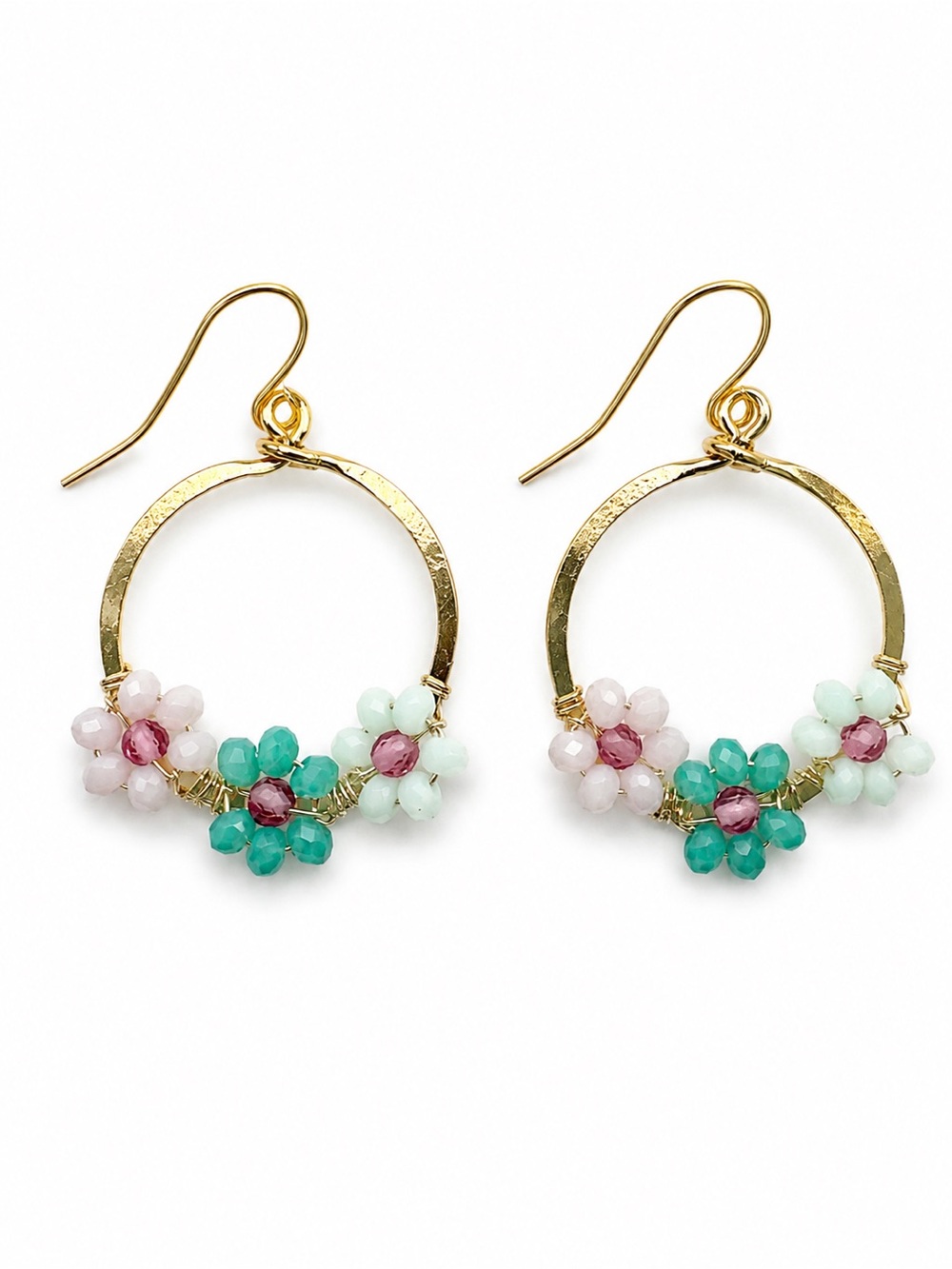 Violet Chandelier Earrings